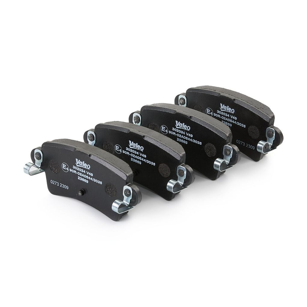 VALEO Bremsbeläge Satz Hinten für OPEL Movano Kastenwagen (X70) 302034
