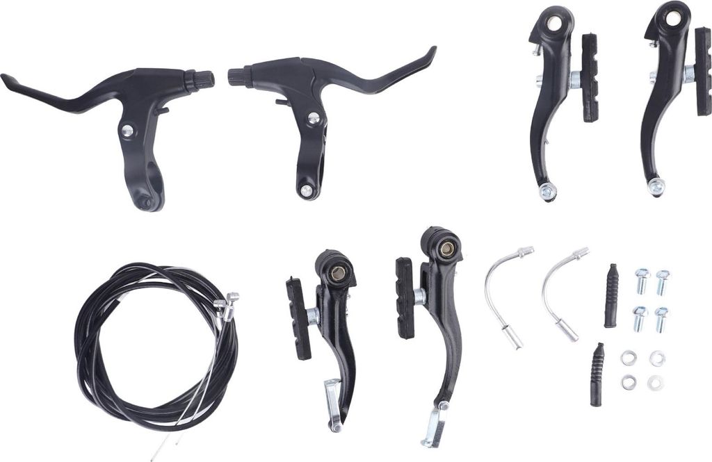 Yctze Aluminium Oy V Bremsersatz Eingestellt und Hinten fr Mountain/Rading Bike, Fahrradbrems -Set Fr/Mountain/Road Bike