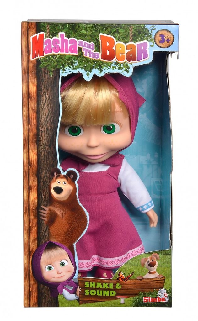 Simba 109301074 Masha and The Bear Mascha und der Bär Shake Produktbild 3