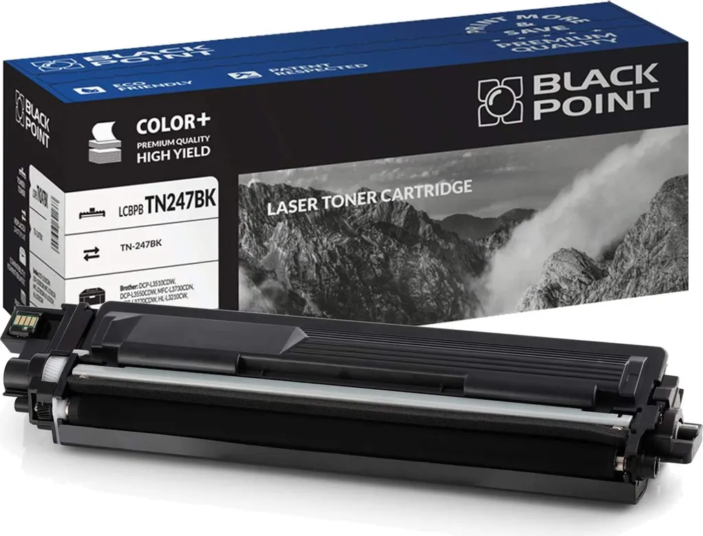 Toner Compatibile TN-247BK Nero per Brother | Qualità Black Point