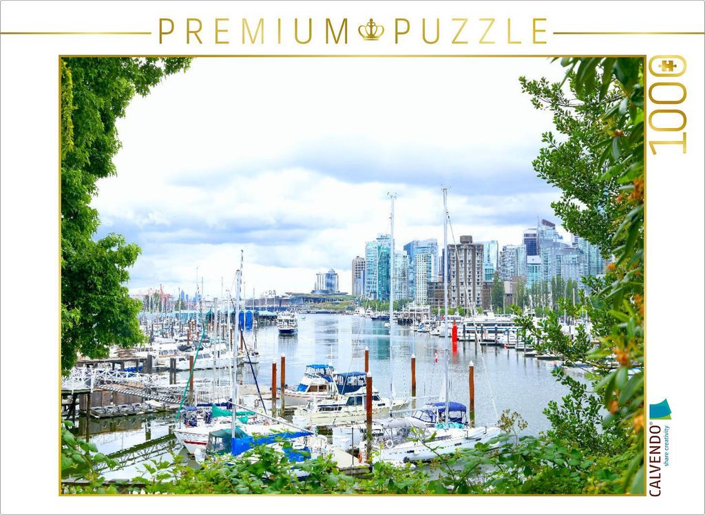 CALVENDO Puzzle Ein Motiv aus dem Kalender 12 Gründe, Vancouver zu lieben. | 1000 Teile Lege-Größe 64x48cm Foto-Puzzle für glückliche Stunden