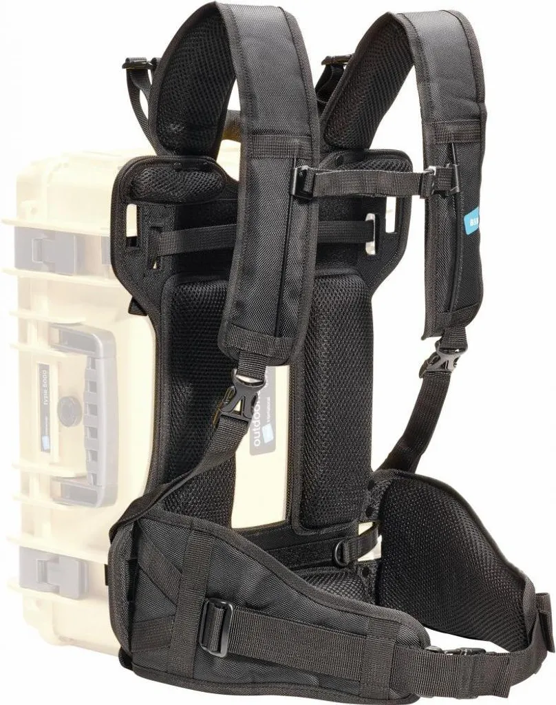 Sistema a zaino B&W BPS nero per Tipo 5000 / 5500 / 6000