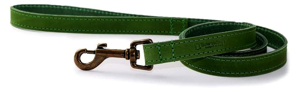 Timberwolf Lederleine grün 1 m x 19 mm