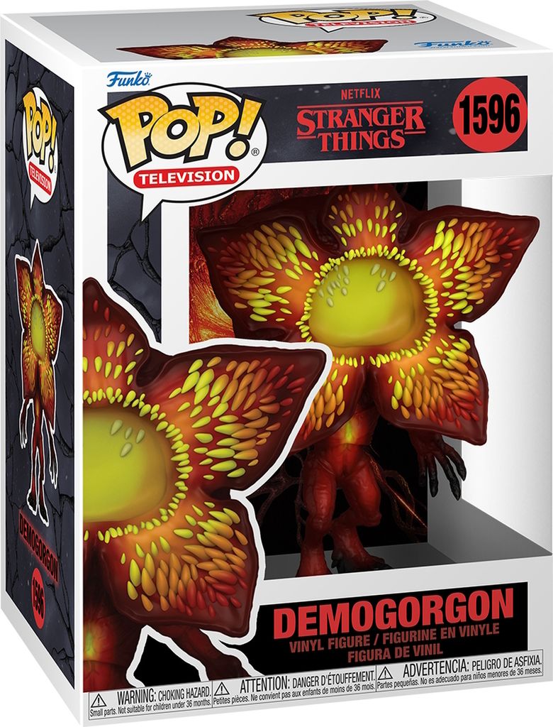Stranger Things - Demogorgon 1596 - Funko Pop! Vinyl Figur Produktbild 