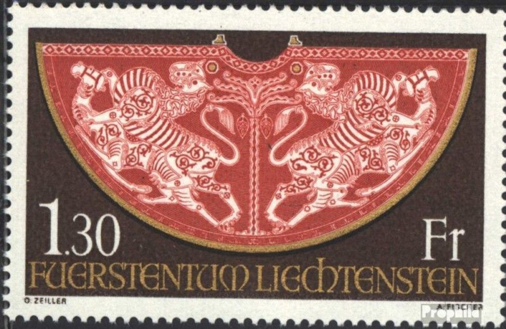 Briefmarken Liechtenstein 1975 Mi 634 (kompl.Ausg.) postfrisch Schatzkammer