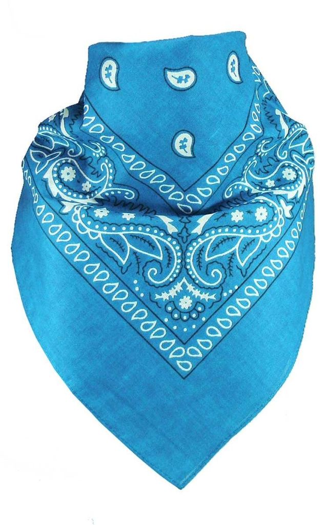 Bandana 100% Baumwolle 54x54 cm – Halstuch, Kopftuch, Produktbild 
