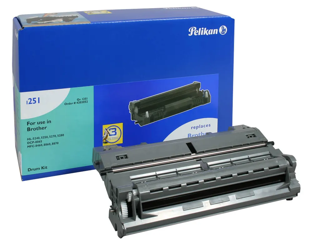 Tambour Pelikan 1251DR compatible pour remplacer l'unité laser usagée