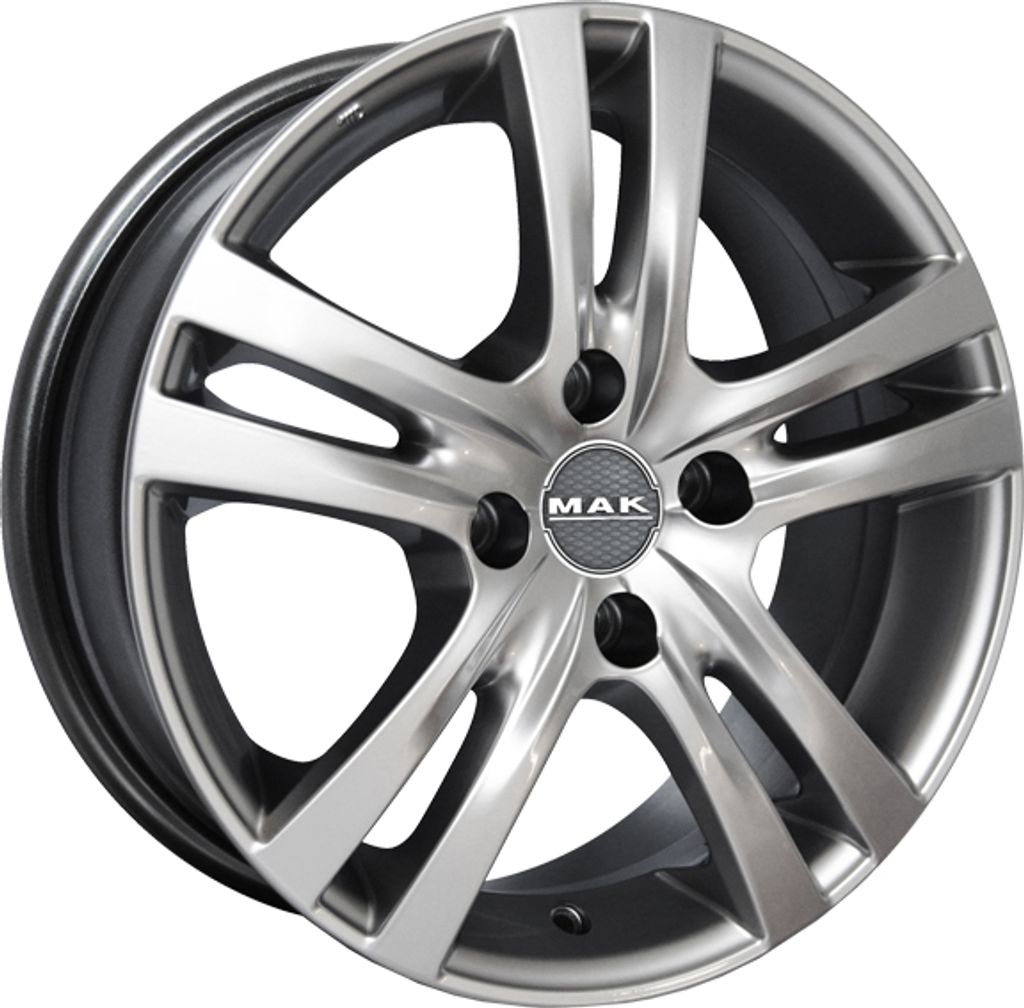 Alufelge Mak Zenith 6.5X15 4X100 Et 40 Hyper Silver