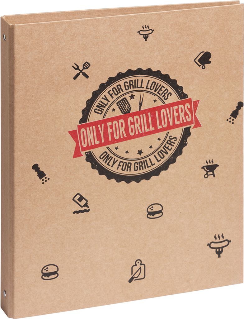 PAGNA Rezepte-Ringbuch "BBQ" DIN A5 4-Ring + Register