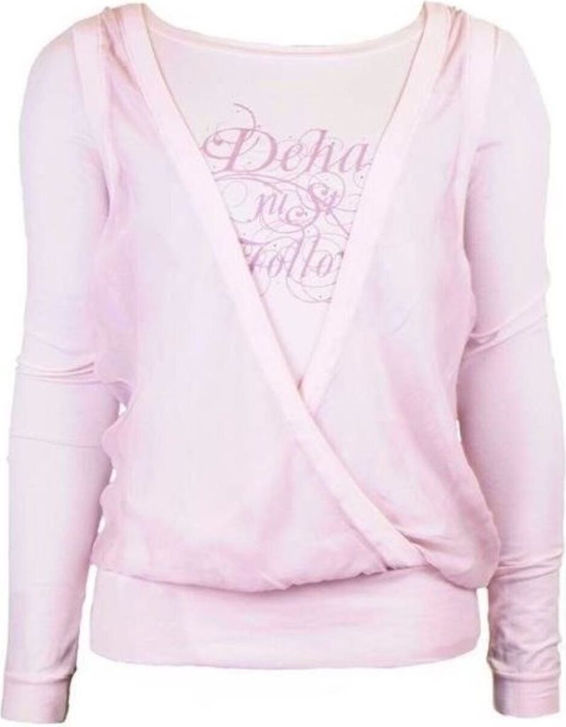 Deha Tshirts Koszulka Damska Z Długim Rękawem Różowy, 14898, Größe: 152