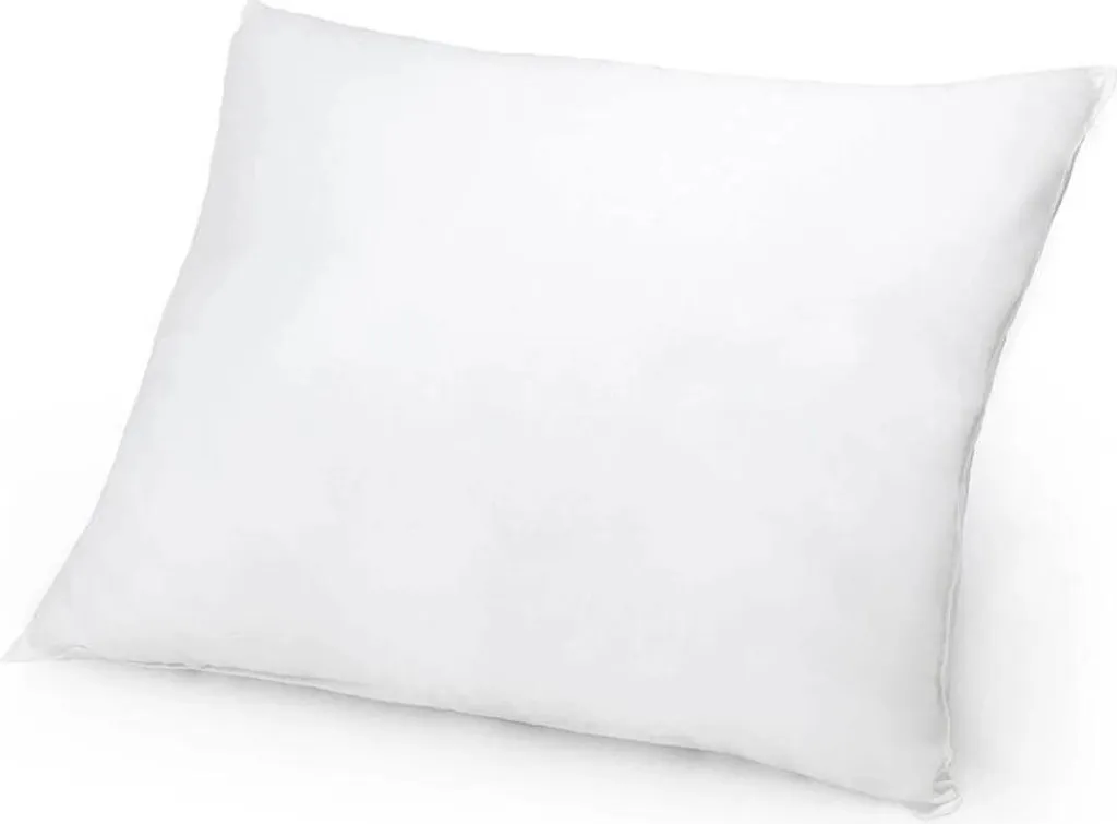 Coussin Anilana 70x80 Microfibre Blanc - Texture Lisse Haute Qualité