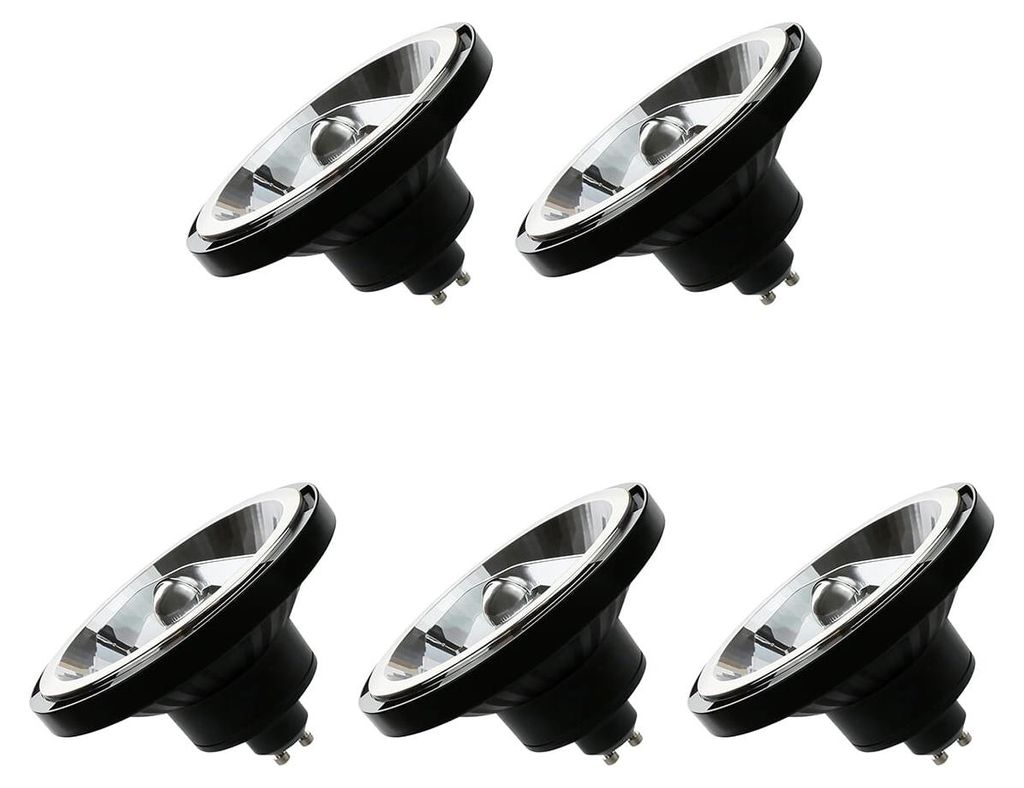 Spectrum GU10 LED-Spot 12W 1200lm 3000K warmweiß 5 Stück Produktbild 