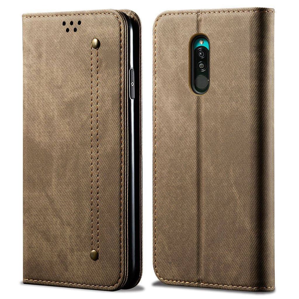 Redmi 8 Pouzdro, Kožené Peněženkové Pouzdro s Magnetickým Obrázek produktu 