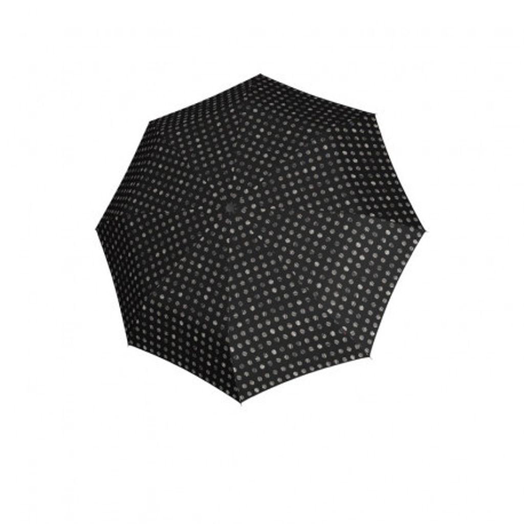 Knirps Taschenregenschirm Regenschirm A.050 Medium Manual Pinta Classic schwarz mehrfarbig