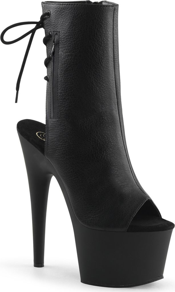ADORE-1018 Damen Booties von Pleaser, Schwarz , EU 35, US 5