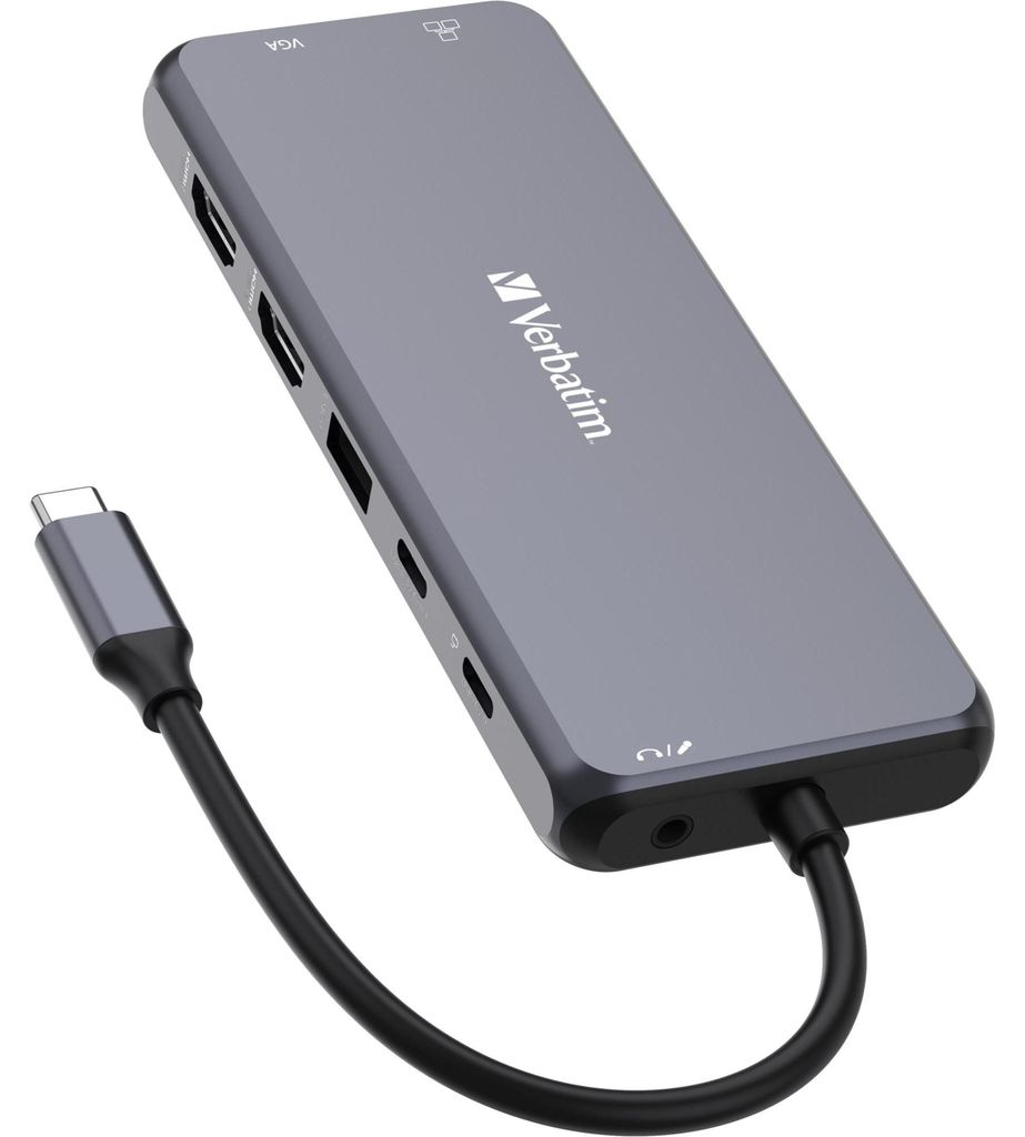 Verbatim USB-C Pro Multiport Hub 14 Port CMH-14 Image du produit 