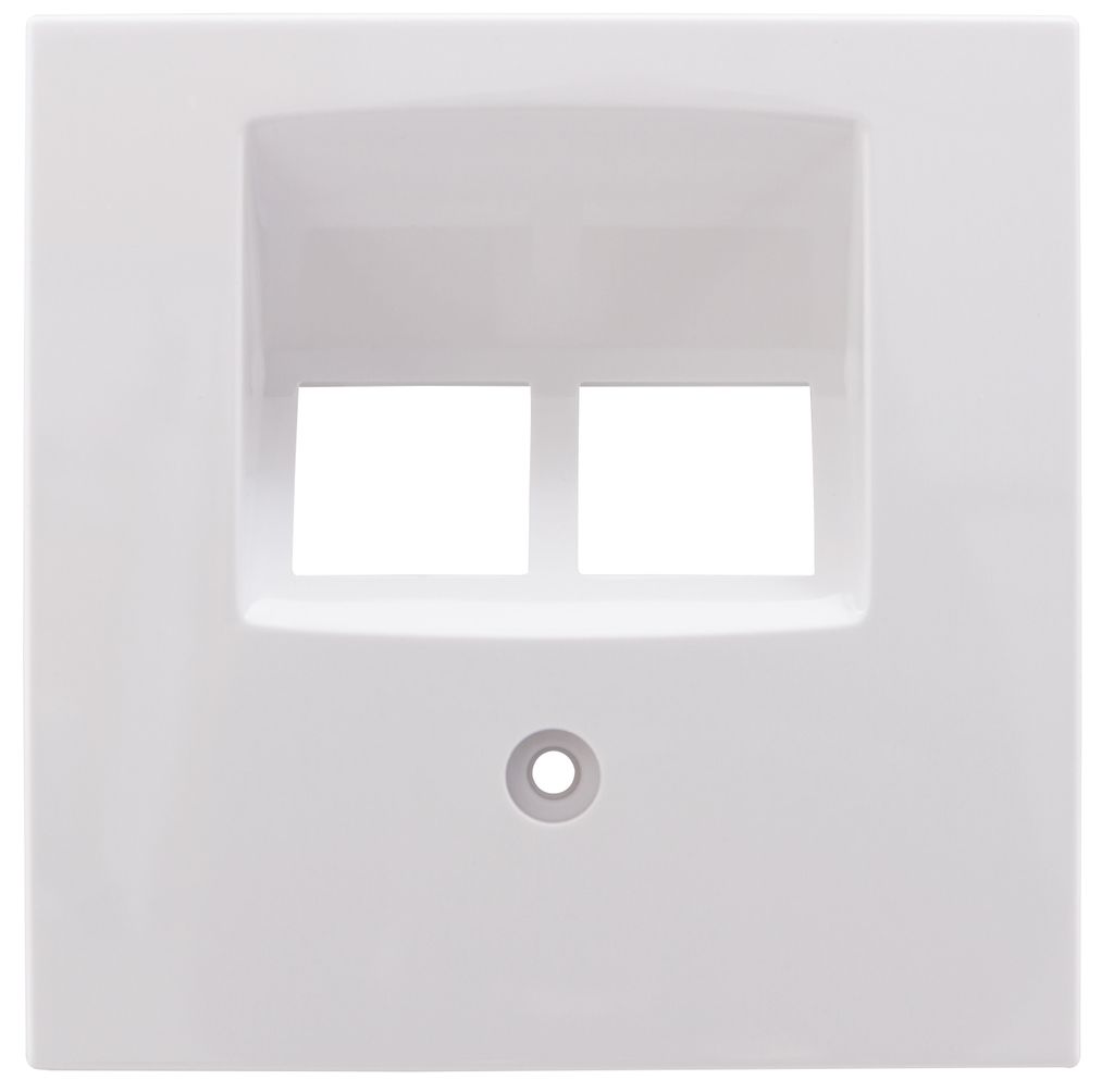 REV Studio Abdeckung für Netzwerk-Dose | weiß