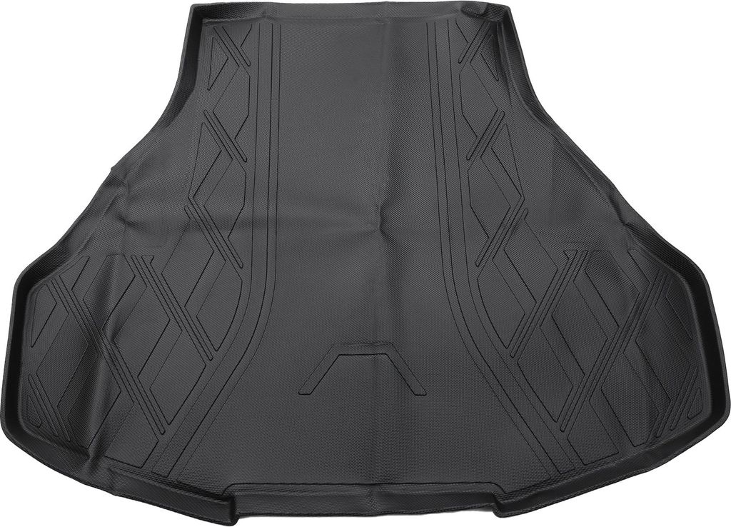 Flache Laderaumabdeckung Kofferraummatte Kofferraum Gepäckraumwanne Matte Diamantmuster für Honda Accord 2013-2017 Anti-Rutsch
