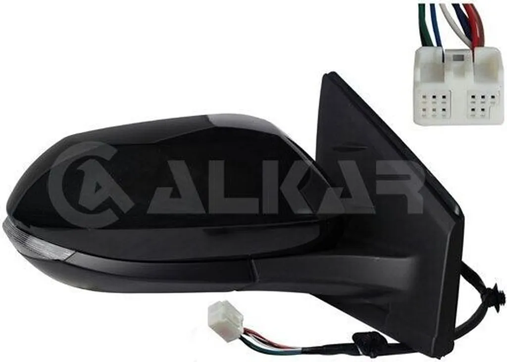 Rétroviseur droit ALKAR 6144078 pour Toyota Yaris P21 - OE 97915 02380 B0