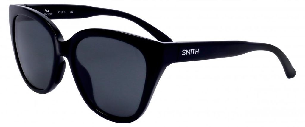Smith ERA Black 55/16/145 Damen Sonnenbrillen