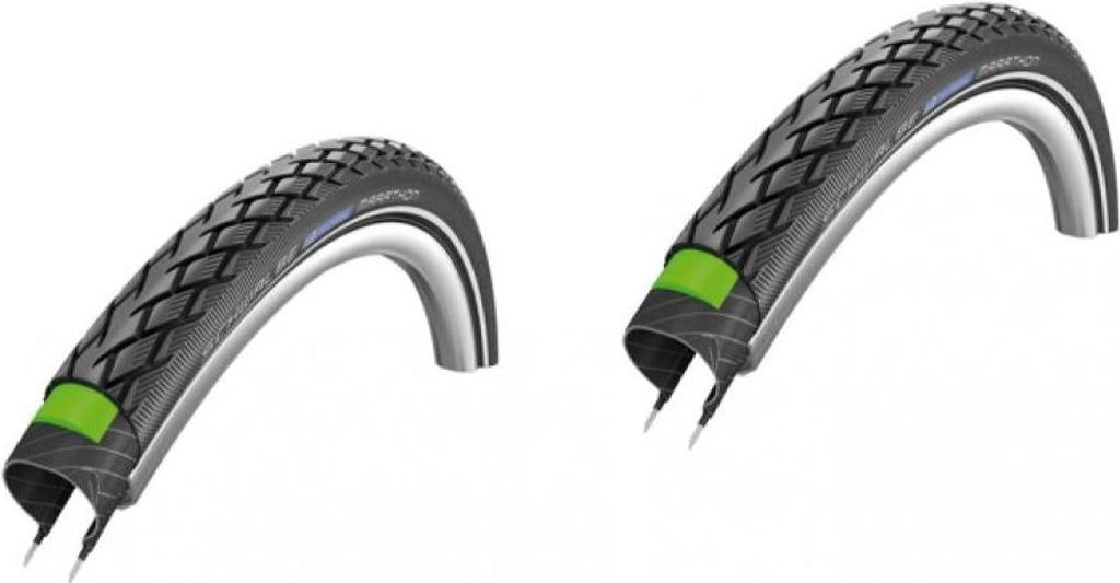 Schwalbe 2 x Reifen Drahtreifen MARATHON Performance GreenGuard E-50 28x1.40 ...