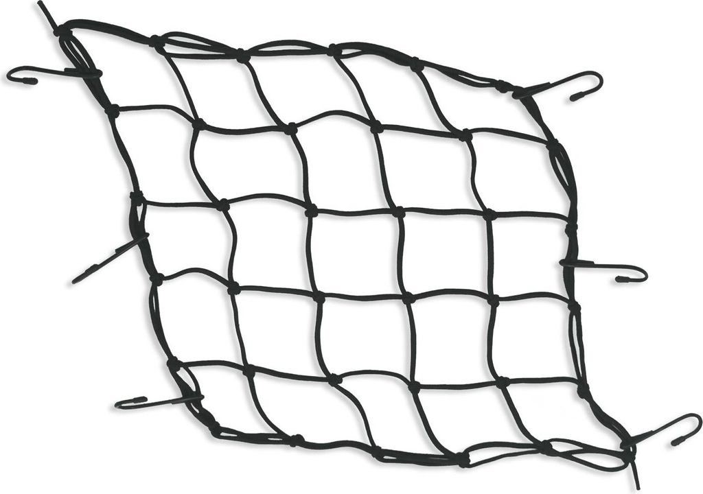 Fahrrad Gepäcknetz und Transportnetz Schwarz Produktbild 