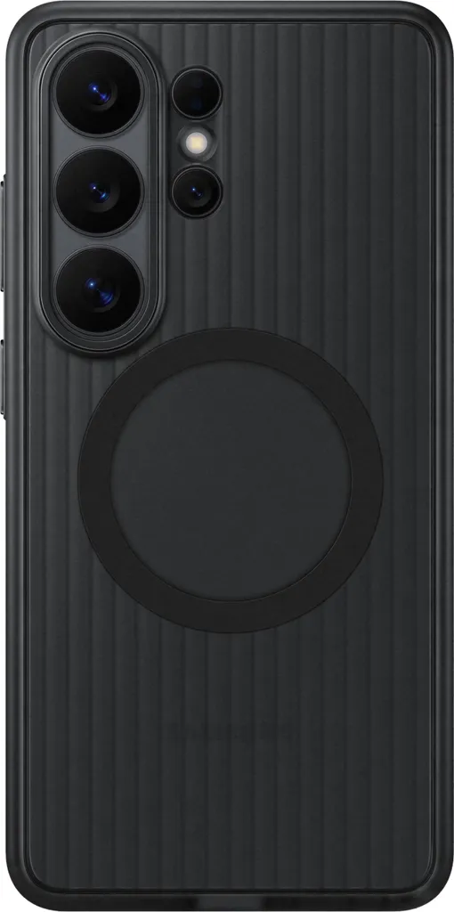 Coque de protection aimantée Samsung Galaxy S26 Ultra renforcée noire