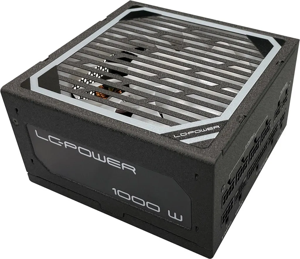 Bloc d'alimentation 1000W modulaire LC-Power pour PC fixe