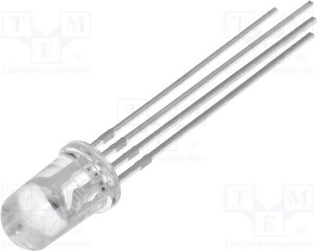 1x LED 2000÷4000mcd 1600÷3200mcd dreifarbig 25° 5mm 20mA LL-509C2E-002 LED Diode
