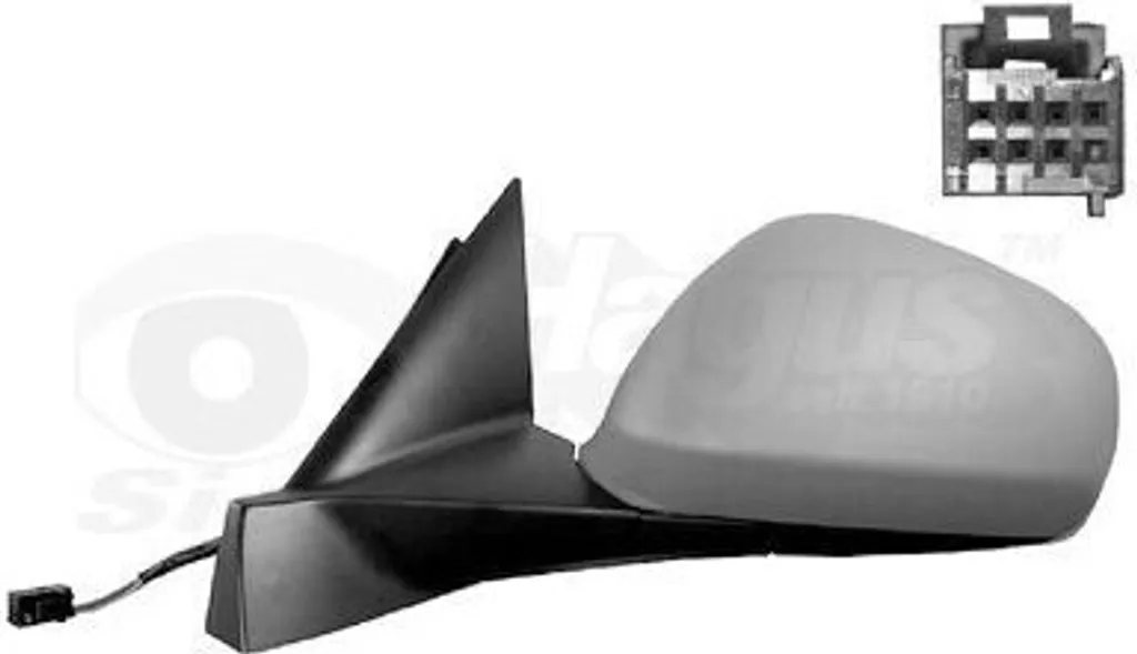Rétroviseur extérieur Van Wezel 0177817 Hagus pour Alfa Romeo
