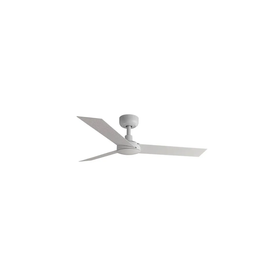 Ventilateur de plafond 106 cm pour chambre avec télécommande Blanc