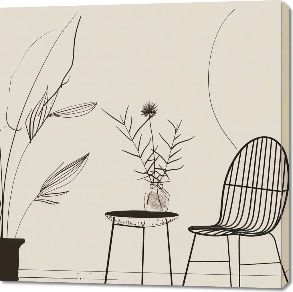 Quadro 100x100 cm Interno ed Esterno Impermeabile - Arte Moderna