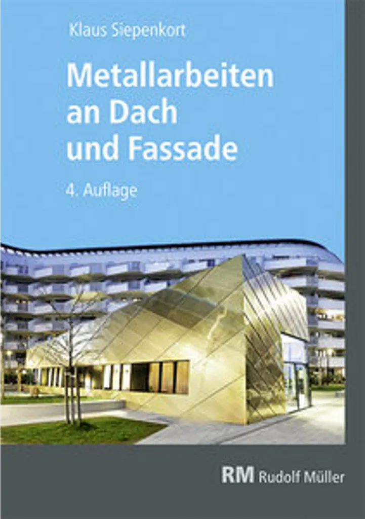 Habillage de façade et zinguerie de toit en aluminium laqué blanc 200cm