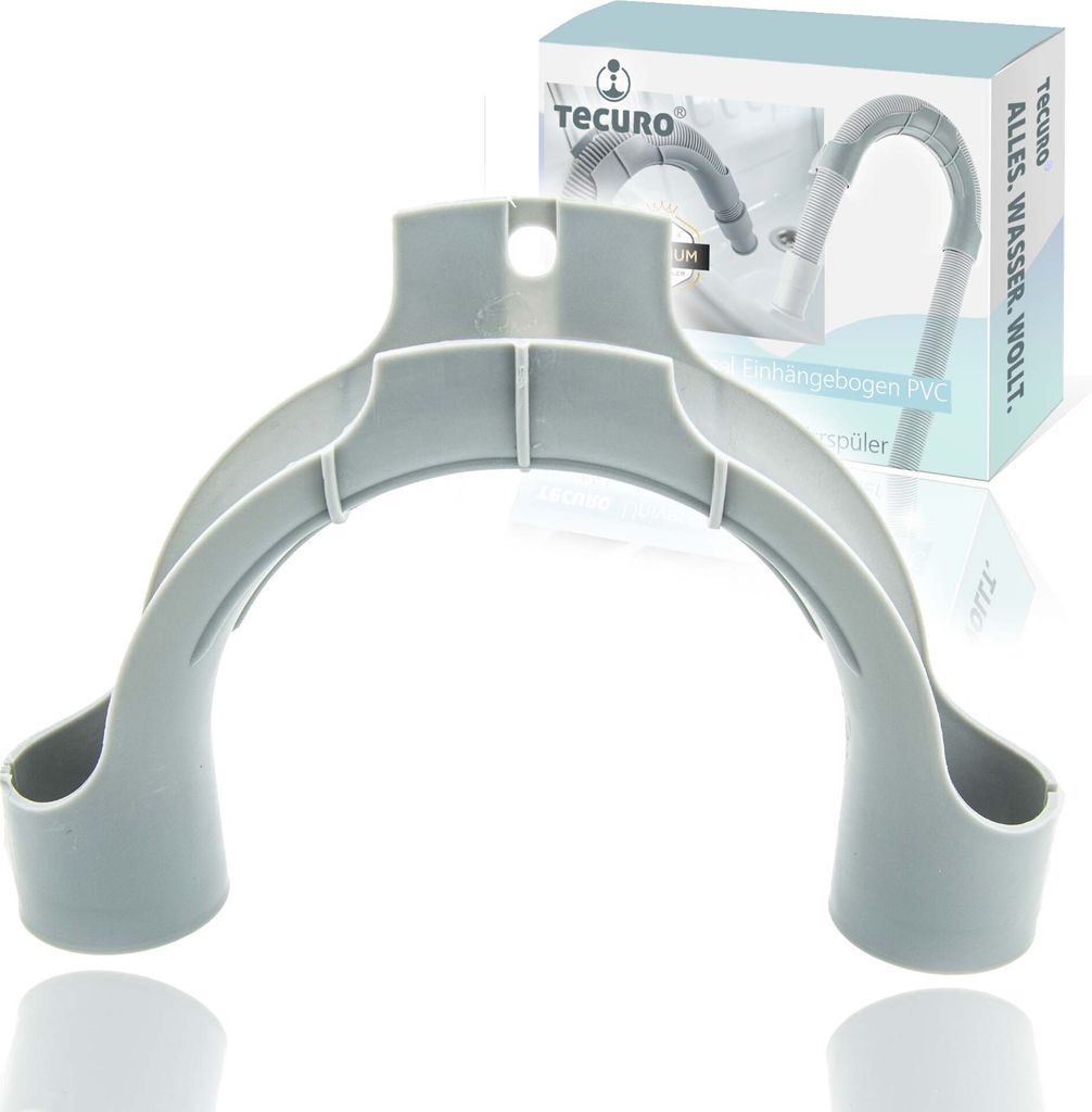 tecuro Universal Haltebogen Einhängebogen PVC für Produktbild 