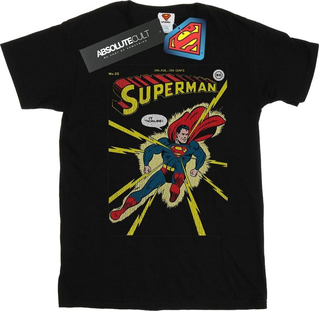 DC Comics - "No. 32" T-Shirt für Herren BI45403 (M) (Schwarz)