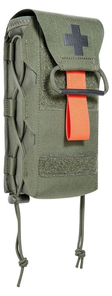 TT IFAK Pouch Vertikal Erste-Hilfe-Tasche Oliv M.O.L.L.E herausziehbares Panel 9,5x20x6,5cm