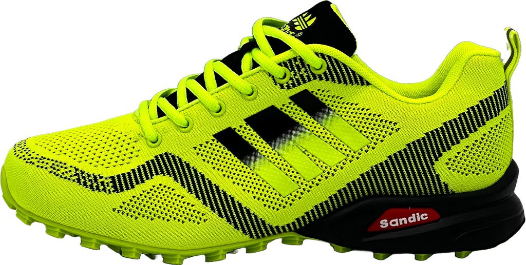 A single athletic shoe is shown against a white background.