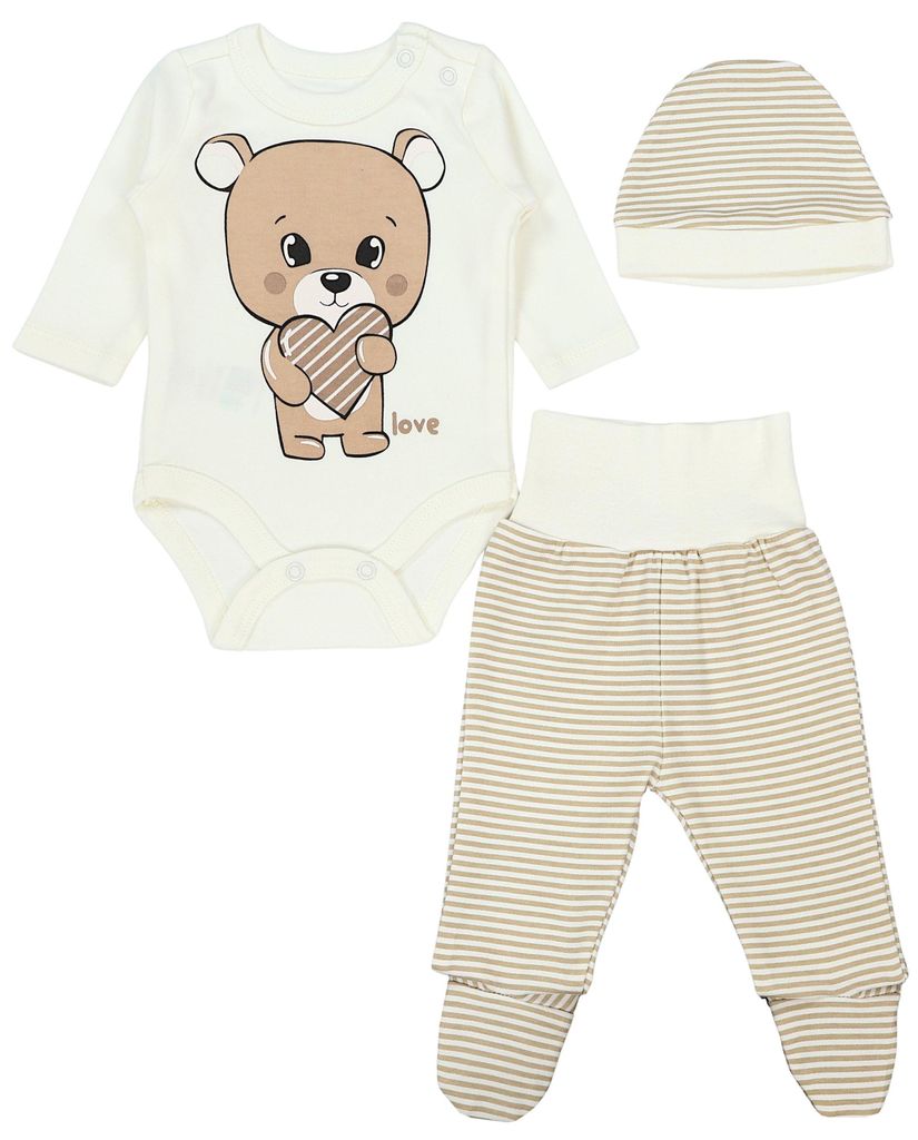 TupTam Baby Mädchen Jungen Bekleidungsset Langarmbody Hose Produktbild 