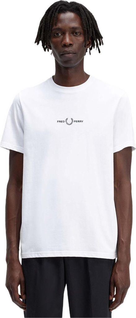 T-shirt Fred Perry M4580-100 da Uomo Immagine del prodotto 