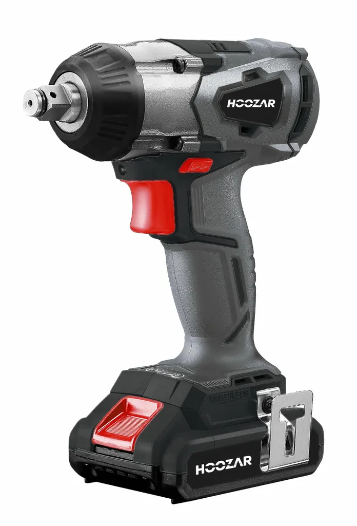 Débloquez les boulons grippés avec la clé à chocs 350 Nm Hoozar 18V sans fil