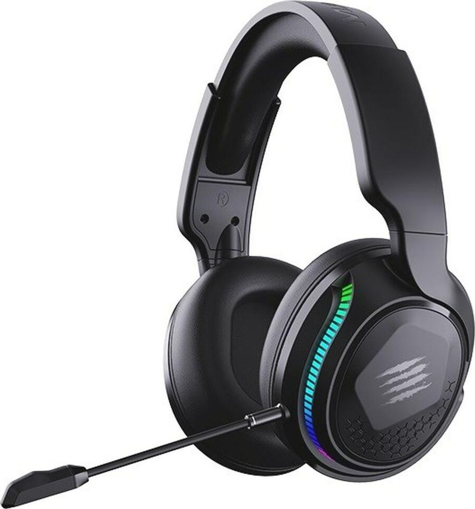 Mad Catz P.I.L.O.T. PRO Schwarzes RGB-Headset mit Mikrofon