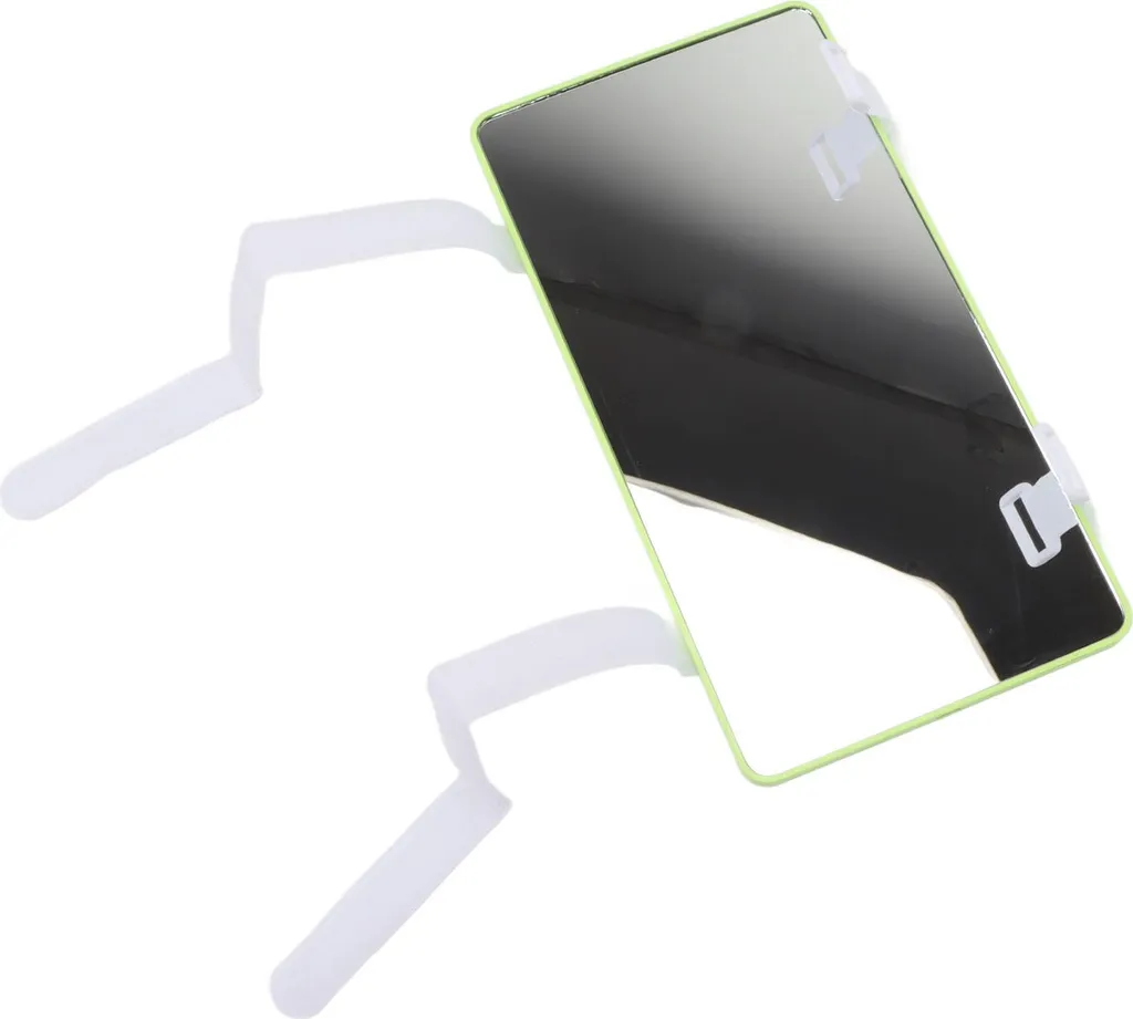 Specchio Trucco Auto Verde Chiaro HD | Accessorio Vanity per Veicoli