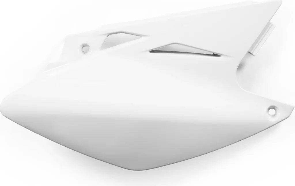 Plaque latérale ACERBIS blanche pour KAWASAKI KX 450 F - Haute Qualité
