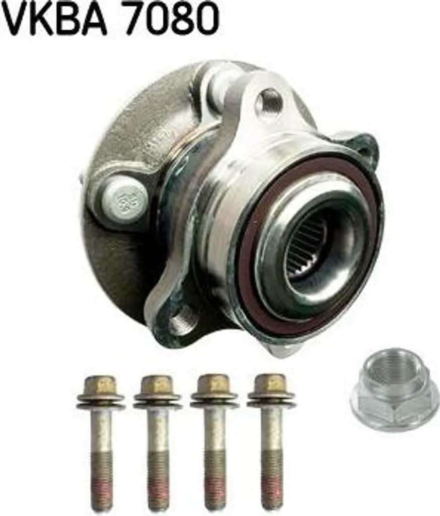 Supprimez les Bruits de Roue avec le Kit SKF VKBA7080 pour Mondeo OE