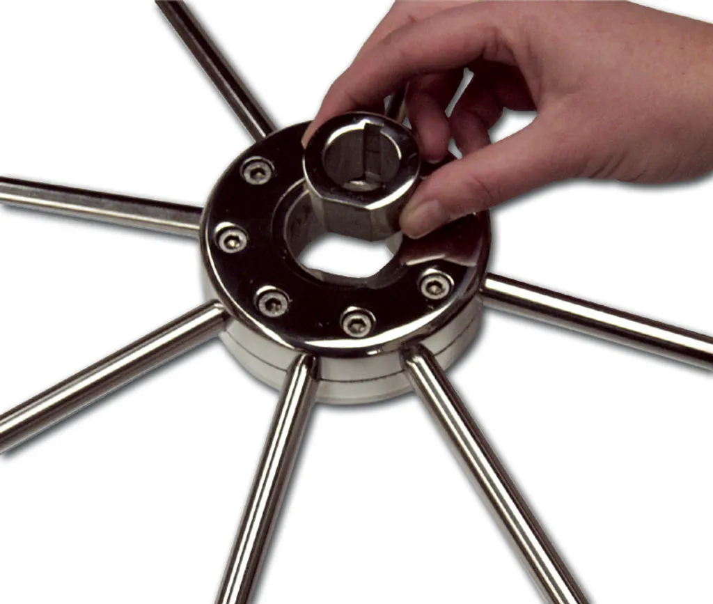 Adaptateur aluminium 17x19x25 contre le jeu mécanique avec cale 5x3