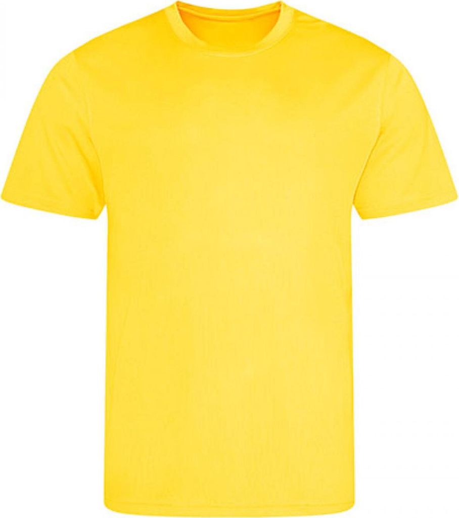 Just Cool JC201 | MenŽs Recycled Cool Herren T-Shirt - Farbe: Sun Yellow - Größe: XL