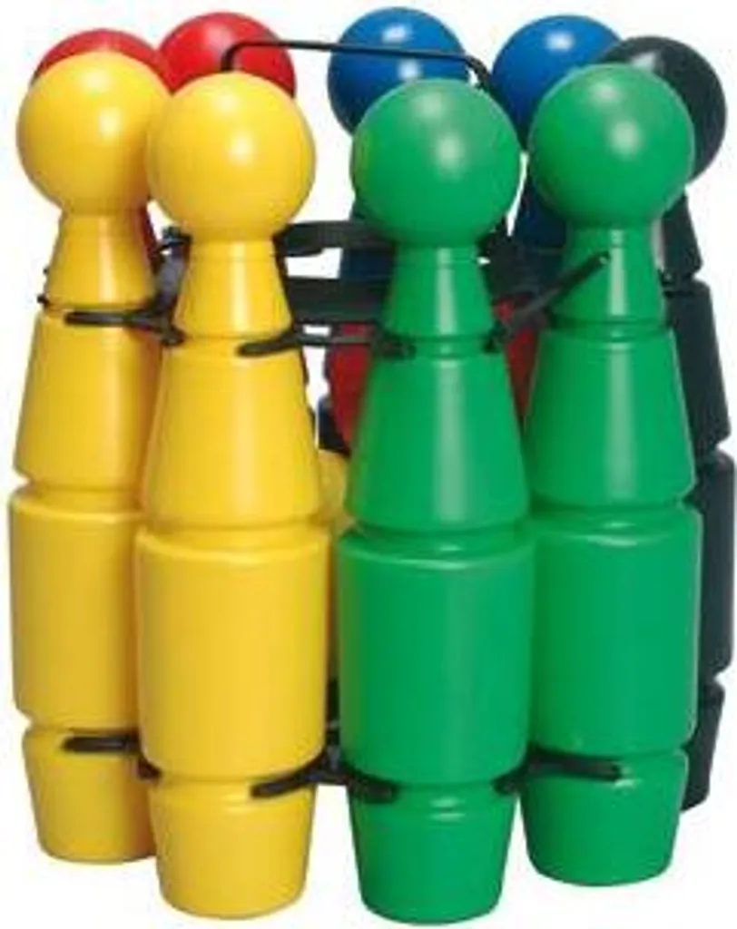 Jeu de quilles pour animation de jardin et activités de plein air