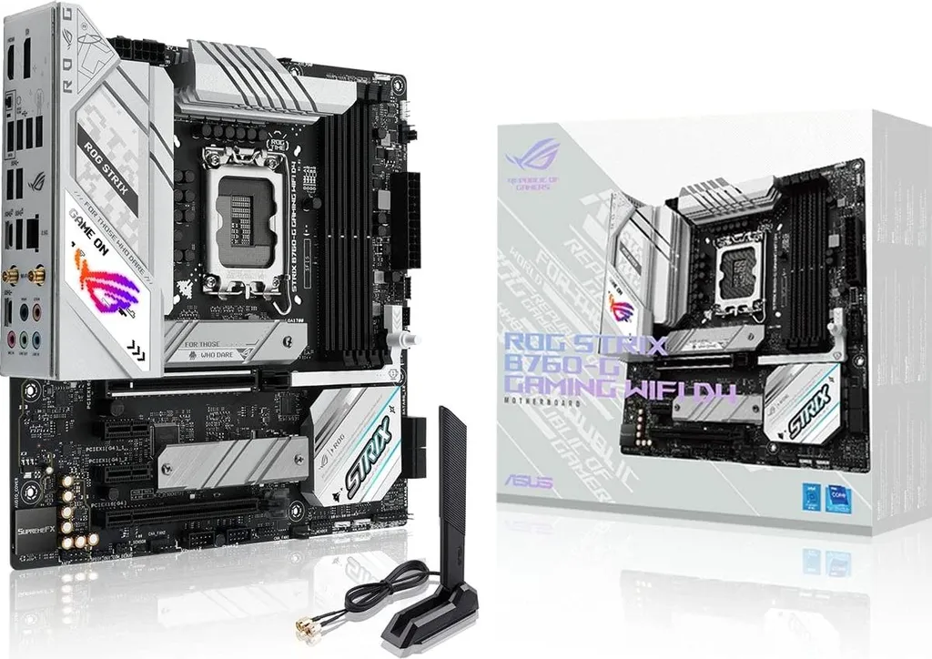 Asus ROG Strix B760-G Gaming WiFi D4 avec Port USB 3.2 Gen 2 LGA1700
