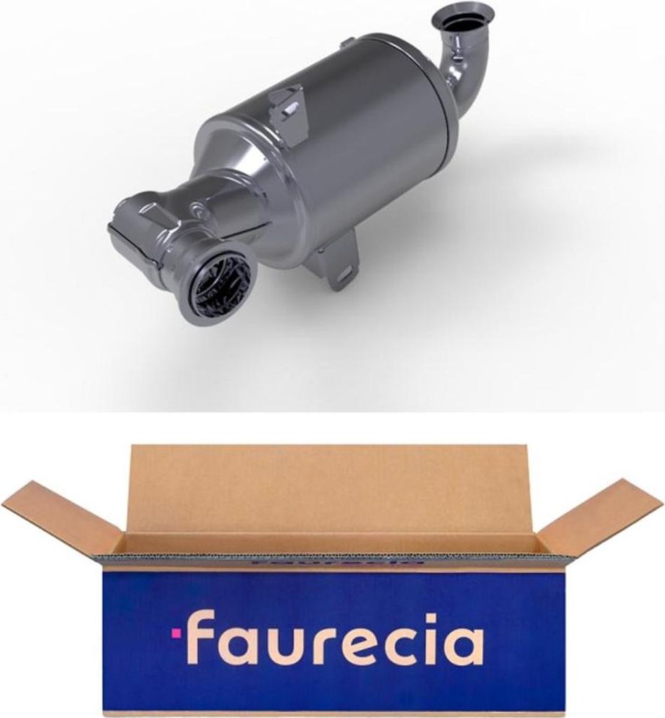 Katalysator Euro 6 mit Anbauteilen FAURECIA für u.a. CITROËN BERLINGO