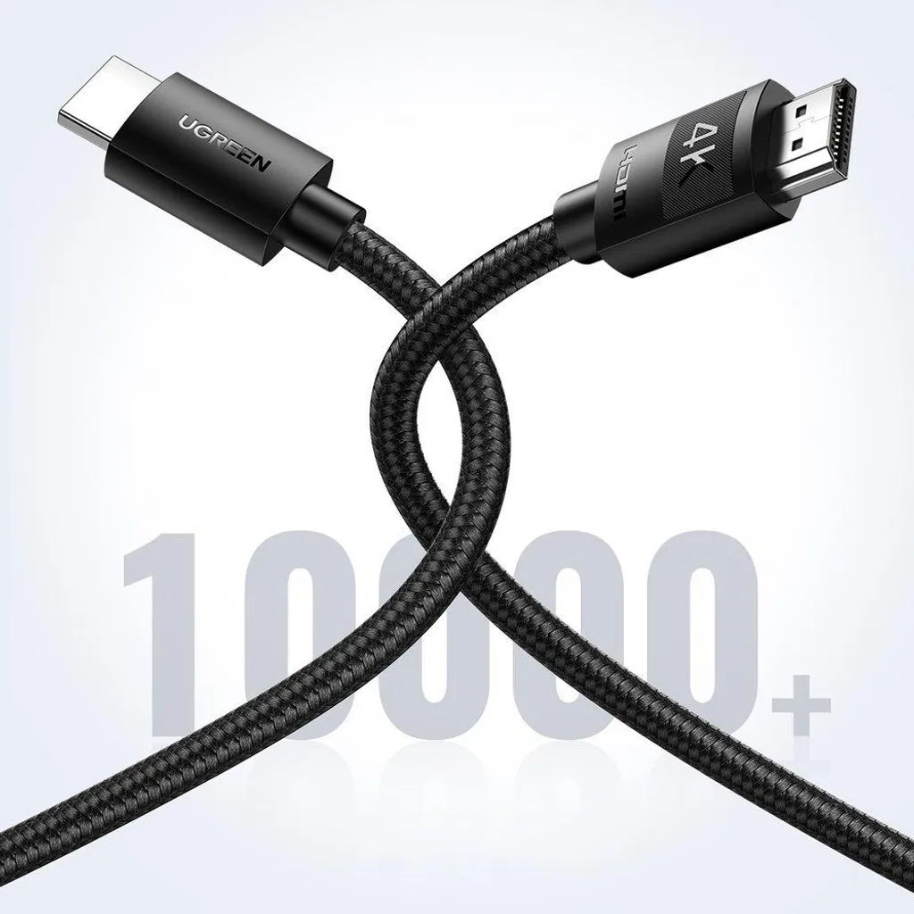 Ugreen Cavo HDMI 2.0 4K High Speed 3mt - Nero Intrecciato (HD119 40102) - 9